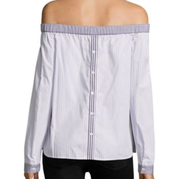 Bailey 44 Shibui Off-The-Shoulder Striped Top - Picture 3 of 5